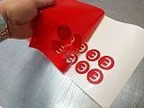 Плоттерная резка пленки, самоклейки, вырезка наклеек Oracal в Алматы