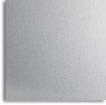 Металл для сублимации 185х260 мм. Серебро матовое