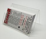 Подставка под визитки из прозрачного пластика