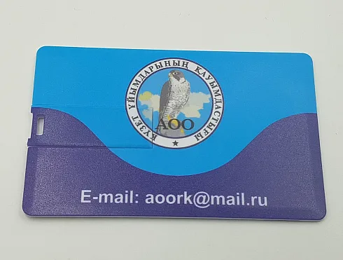 Визитки с флешкой